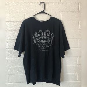 Six Flags Black Batman T-Shirt